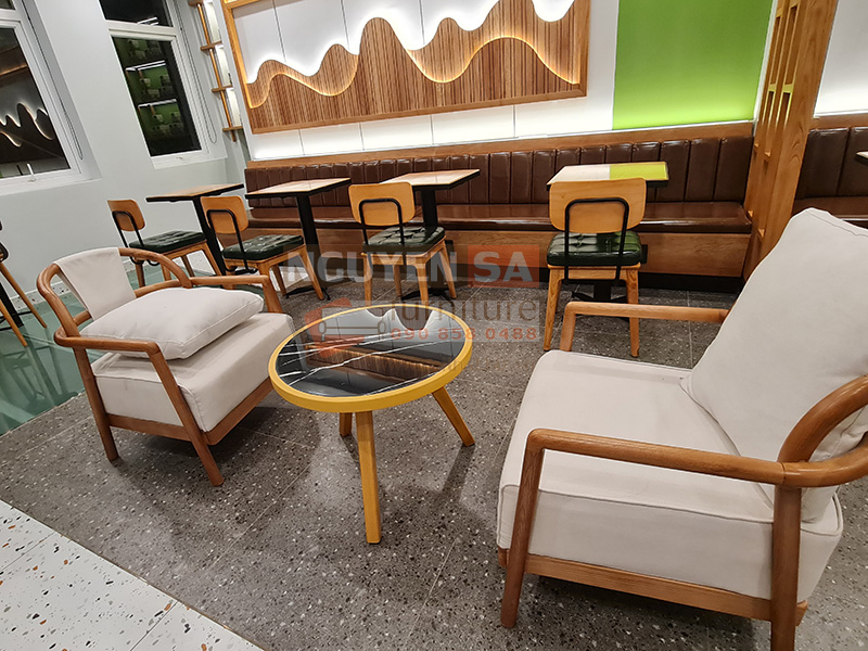 Thiết kế nội thất cao cấp cho quán cafe Phúc Long