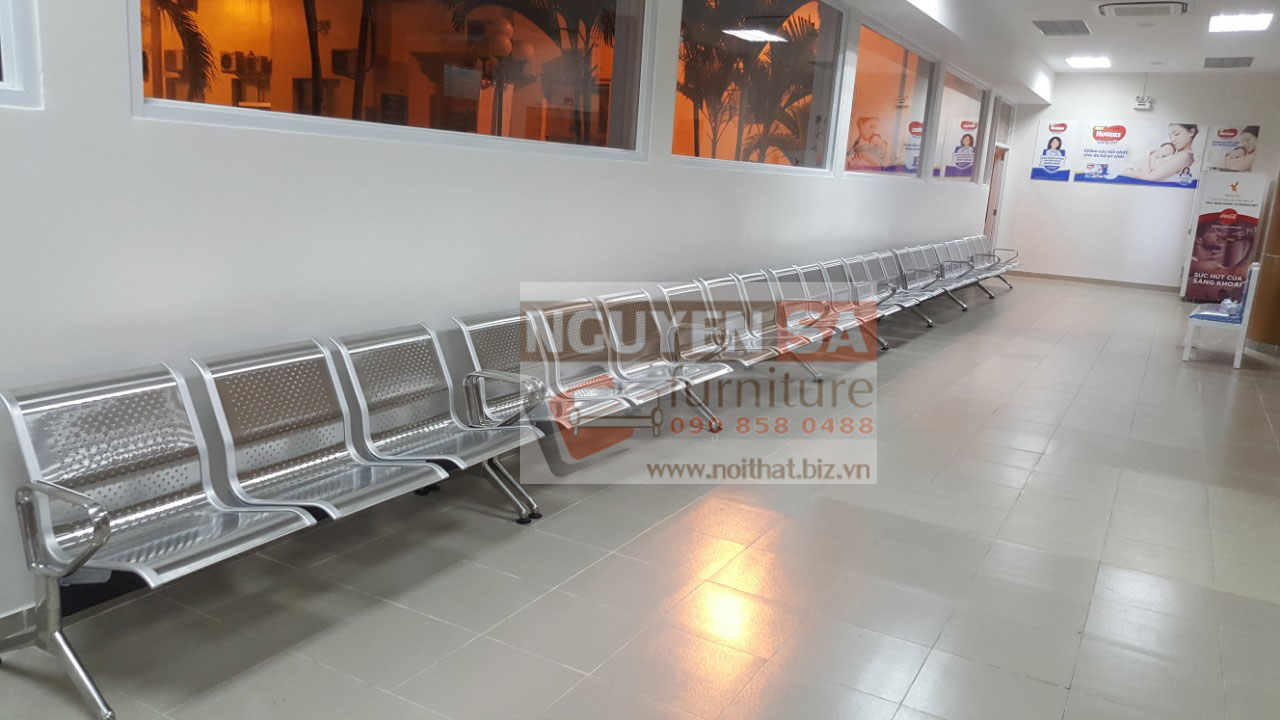 Cung cấp Ghế băng chờ tại Bệnh Viện Hùng Vương TP.HCM