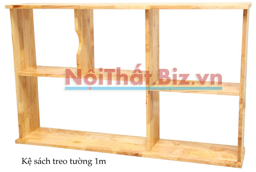 Kệ sách treo tường 100cm